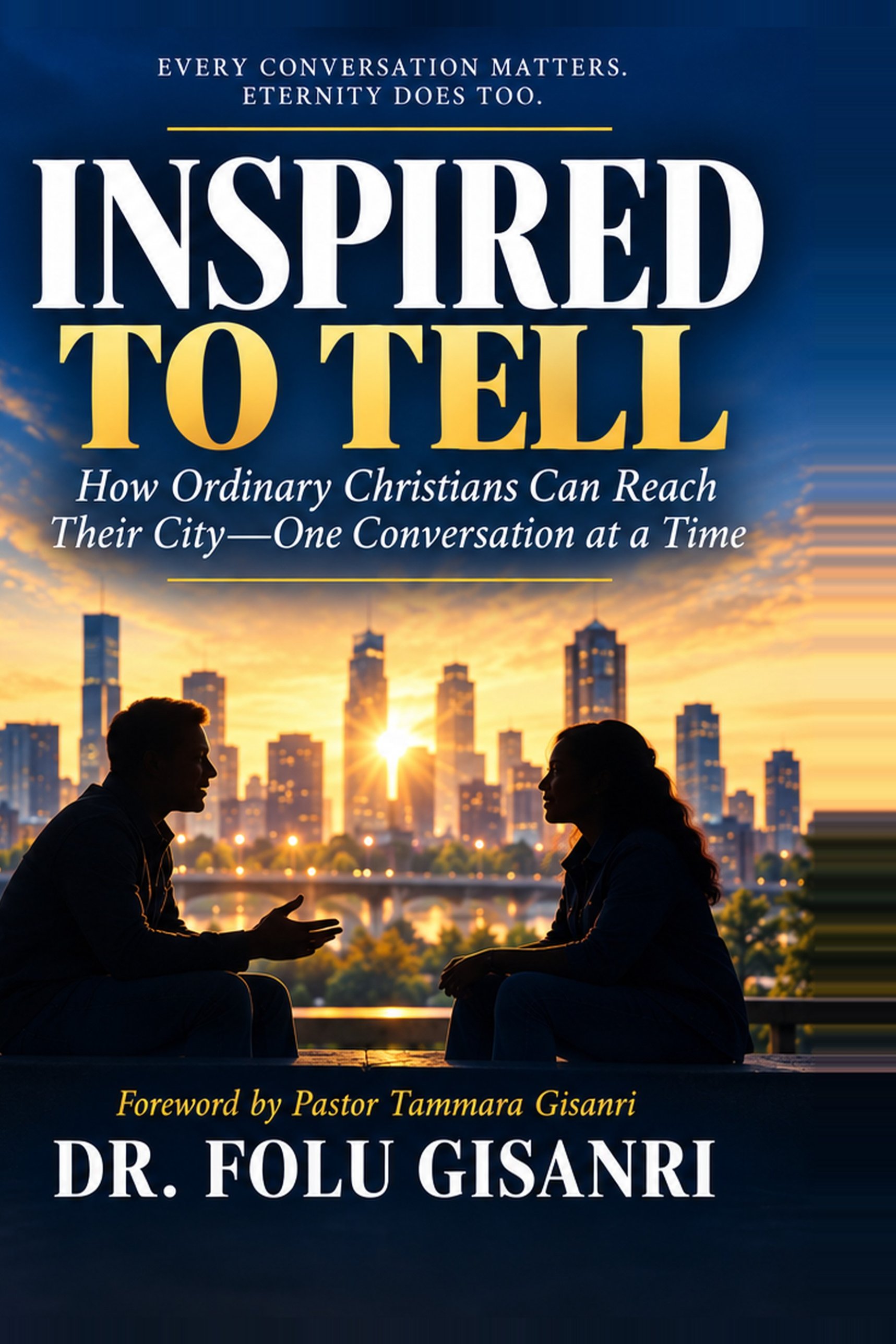 Inspired to Tell book cover — Dr. Folu Gisanri